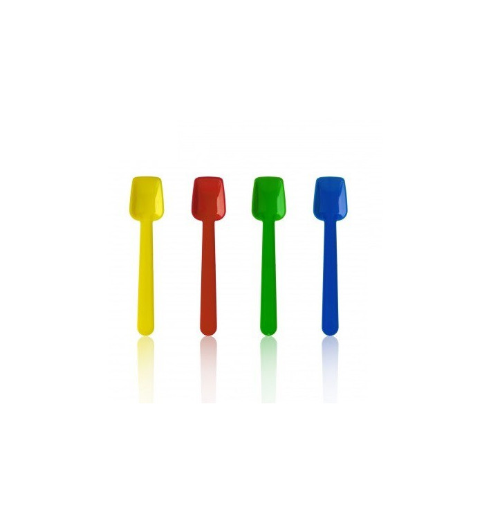 Cucchiaino di Plastica per Gelato 90 mm Cucchiaino di Plastica per Gelato 90 mm