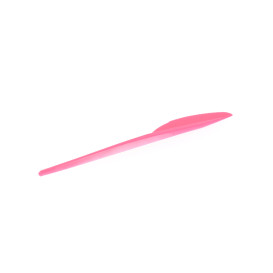 Coltello di Plastica PS Fucsia 165 mm (900 Pezzi)