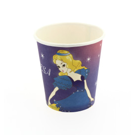 Bicchieri di Carta "Principessa" 200ml (25 Pezzi)