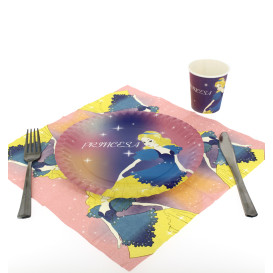 Bicchieri di Carta "Principessa" 200ml (25 Pezzi)