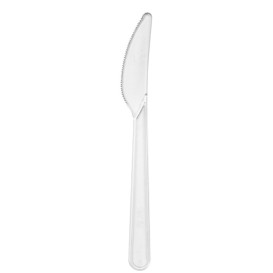 Coltello di Plastica Magnum Trasparente 185 mm 
