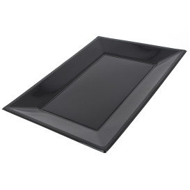 Vassoio Plastica Nero 330x225mm 