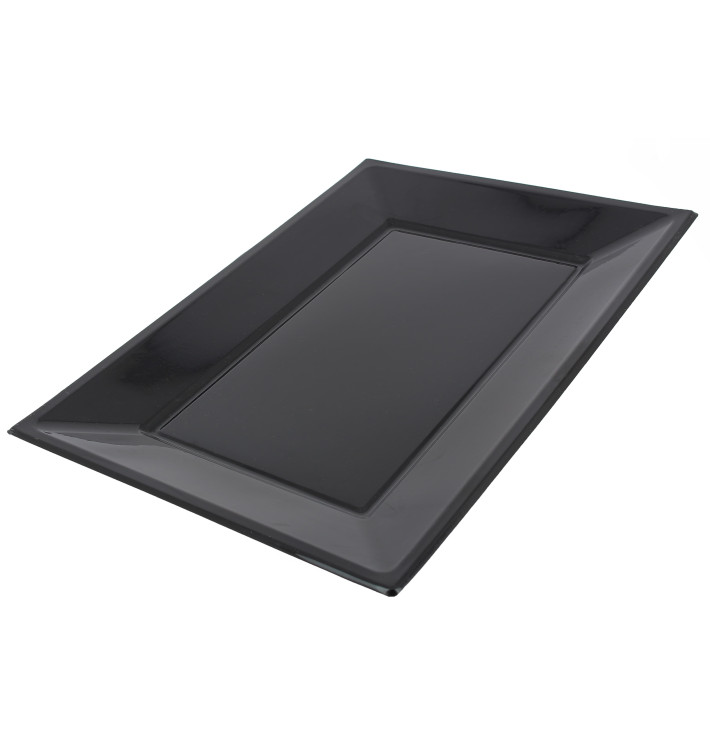 Vassoio Plastica Nero 330x225mm Vassoio Plastica Nero 330x225mm