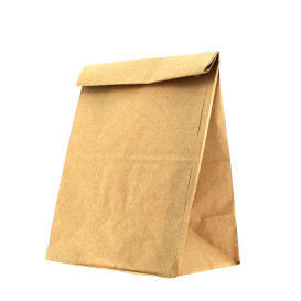 Sacchetto di Carta Kraft Marrone 15+9x28cm (1000 Pezzi)