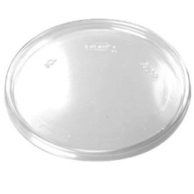 Coperchio Plano di Plastica Trasparente Ø11cm 