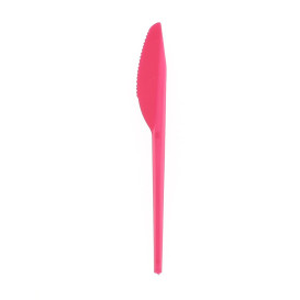 Coltello di Plastica PS Fucsia 165 mm 