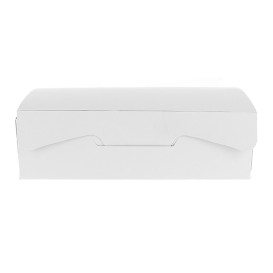 Scatola di Carta Pasticcerie 20,4x15,8x6cm 1Kg Bianco (20 Pezzi)