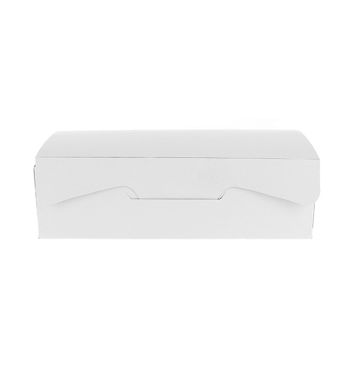 Scatola di Carta Pasticcerie 20,4x15,8x6cm 1Kg Bianco (20 Pezzi) Scatola di Carta Pasticcerie 20,4x15,8x6cm 1Kg Bianco (20 Pezzi)