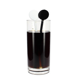 Palette per Bevande di Plastica Nero 175mm (100 Pezzi)