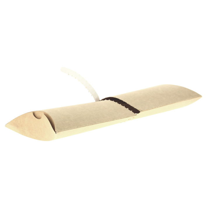 Contenitore per Baguette Kraft con Apre Facile Contenitore per Baguette Kraft con Apre Facile