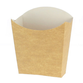 Scatola Kraft per Fritte Piccolo 8,2x2,2x9cm (25 Pezzi)