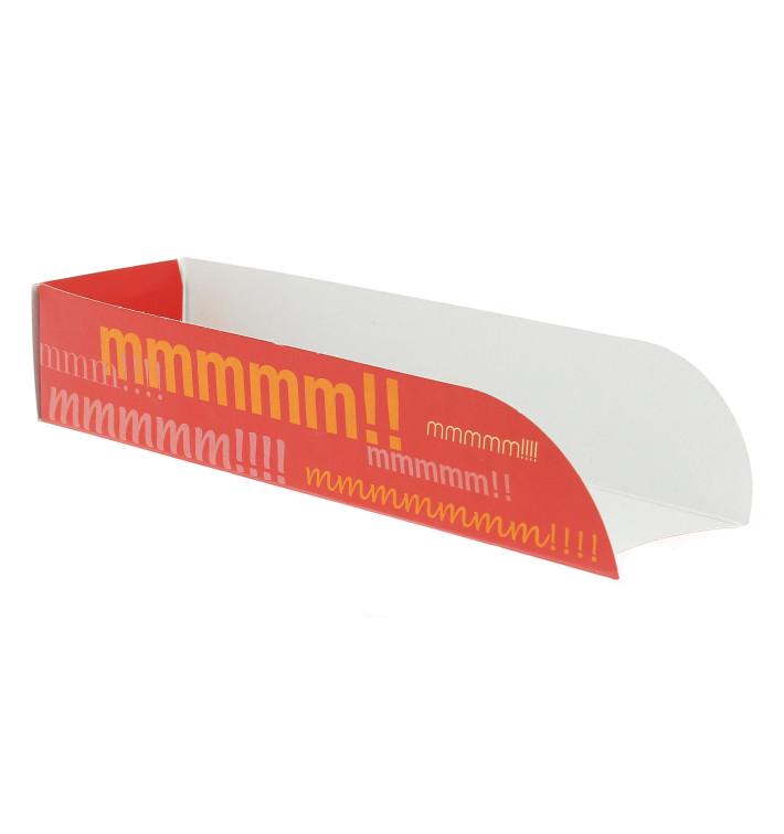 Porta Cartone Hot Dog 17x5x3,5cm Porta Cartone Hot Dog 17x5x3,5cm