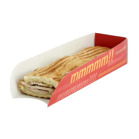 Porta Cartone Hot Dog 17x5x3,5cm (1000 Pezzi)