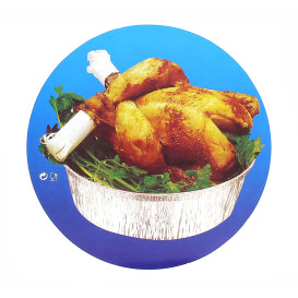 Coperchio per Contenitore Alluminio 1900ml (500 Pezzi)