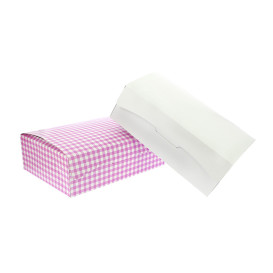 Scatola di Carta Pasticcerie 17,5x11,5x4,7cm 250g Bianco (20 Pezzi)