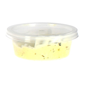 Contenitore per Salse PP con Coperchio 85ml (100 Pezzi)