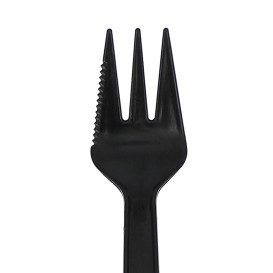 Forchetta Plastica  Nero 135mm (1.000 Pezzi)