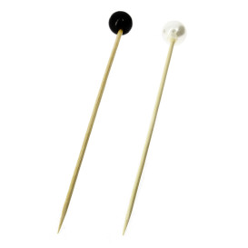 Spiedi di Bambu Decorato Perla 90mm (10000 Pezzi)