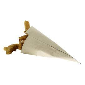 Cono di Carta Marrone 420mm 600g (200 Pezzi)