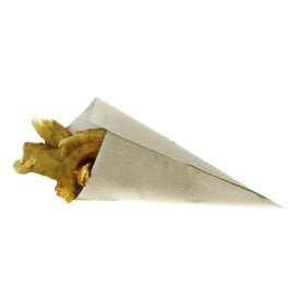 Cono di Carta Marrone 295mm 250g (200 Pezzi)