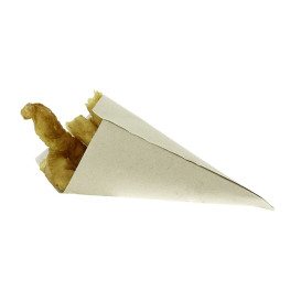 Cono di Carta Marrone 340mm 400g (1.000 Pezzi)