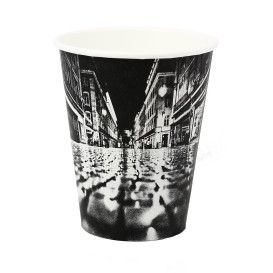 Bicchiere di Carta 8Oz/240ml "Parisian" Ø7,9cm (50 Pezzi)
