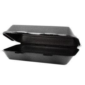 Contenitori Polistirolo LunchBox Nero 240x155x70mm 
