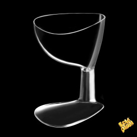 Coppa di Plastica Degustazione Penta Trasparente 66ml (12 Pezzi)