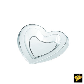 Piatto di Plastica "Free" Degustazione Trasp. 15ml (50 Pezzi)