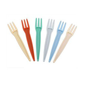 Forchettina Plastica patatine fritte 85mm 