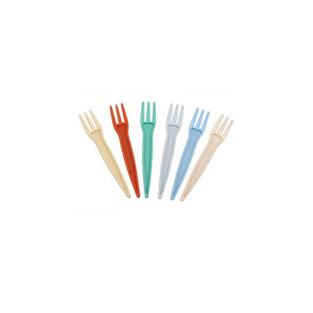 Forchettina Plastica patatine fritte 85mm (1000 Pezzi)