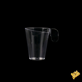 Tazze di Plastica Design Trasparente 72ml (240 Pezzi)