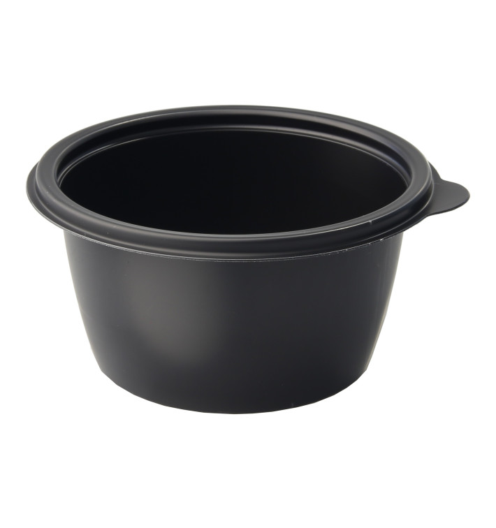 Coppette Plastico PP Nera 500ml Ø13cm Coppette Plastico PP Nera 500ml Ø13cm