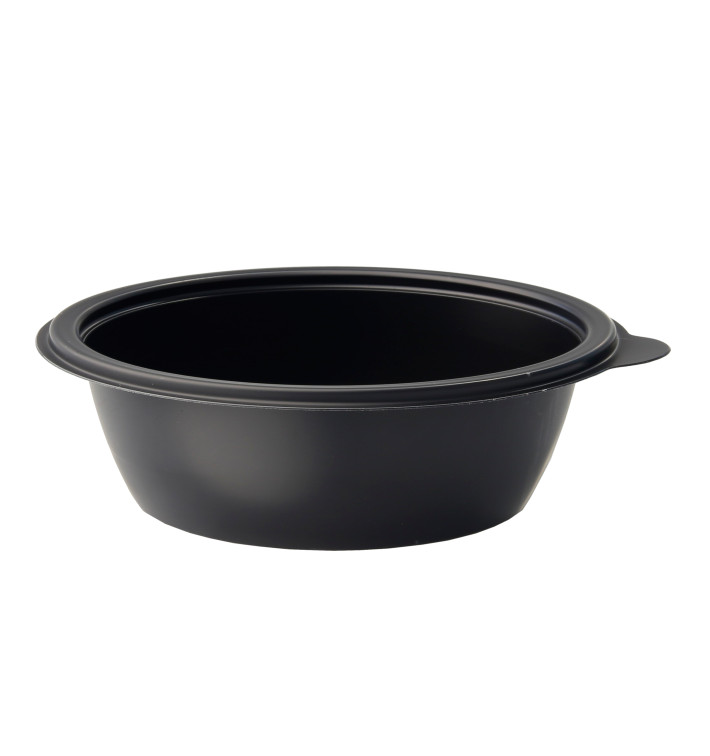 Coppette Plastico PP Nera 375ml Ø13cm Coppette Plastico PP Nera 375ml Ø13cm