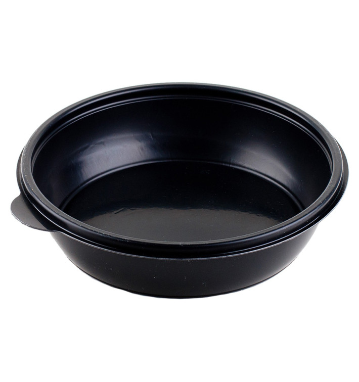 Coppette Plastico PP Nera 1000ml Ø23cm Coppette Plastico PP Nera 1000ml Ø23cm