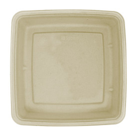 Contenitori Canna da Zucchero 1400ml 230x230x40mm (75 Pezzi)