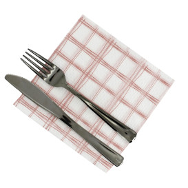 Tovagliolo di Carta 33x33 Quadro Rossos 1 Veli (3.840 Pezzi)