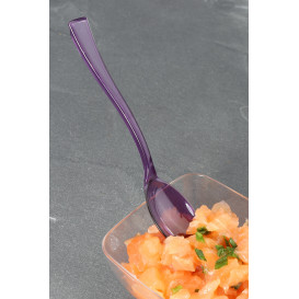 Cucchiaio di Plastica Premium Prugna 160mm (180 Pezzi)