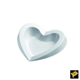 Piatto di Plastica "Free" Degustazione Bianco 15ml (50 Pezzi)