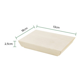 Coperchio di Legno 18x13cm (25 Pezzi)