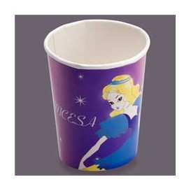 Bicchieri di Carta "Principessa" 200ml (25 Pezzi)
