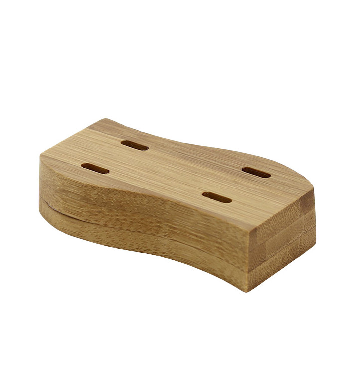 Supporto di Bambu per Spiedi "Golf" 8x4cm (10 Pezzi) Supporto di Bambu per Spiedi "Golf" 8x4cm (10 Pezzi)