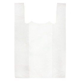 Sacchetto di Plastica Canottiera 85x100cm Bianca 