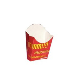 Scatola per Fritte Mediano 8,2x3,5x12,5cm (25 Pezzi)