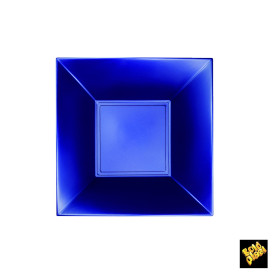Piatto Plastica Fondo Argento Pearl Nice Pearl PP 180mm (300 Pezzi)