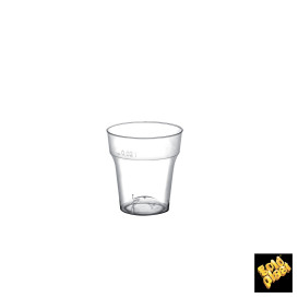 Bicchiere di Plastica per Cicchetto Moon Transp. PS 20ml (50 Pezzi)