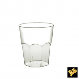 Bicchiere di Plastica da Cocktail Trasp. PS Ø84mm 270ml (20 Pezzi)