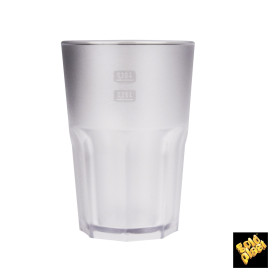 Bicchiere Riutilizzabili SAN Frost Trasparente 400ml (5 Pezzi)