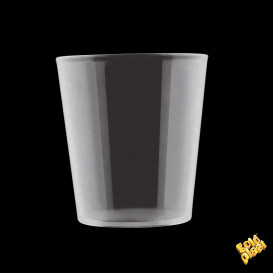 Bicchiere Riutilizzabili SAN Tumbler Conico Frost 400ml (144 Pezzi)