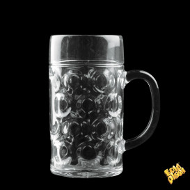 Boccale Riutilizzabili SAN per Birra Trasp.500ml (1 Pezzo)